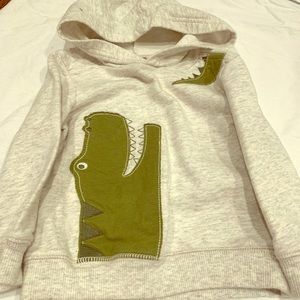 Boys alligator hoodie